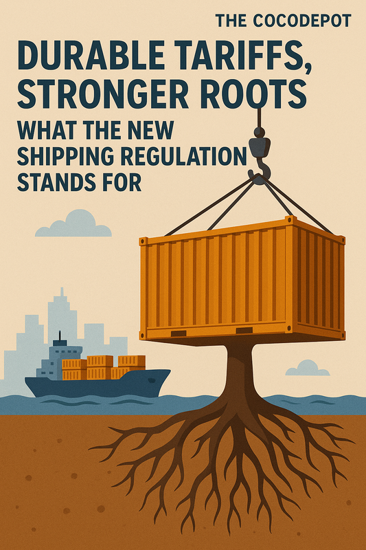 Durable Tariffs, Stronger Roots: What the New Shipping Regulation Stands for The Cocodepot