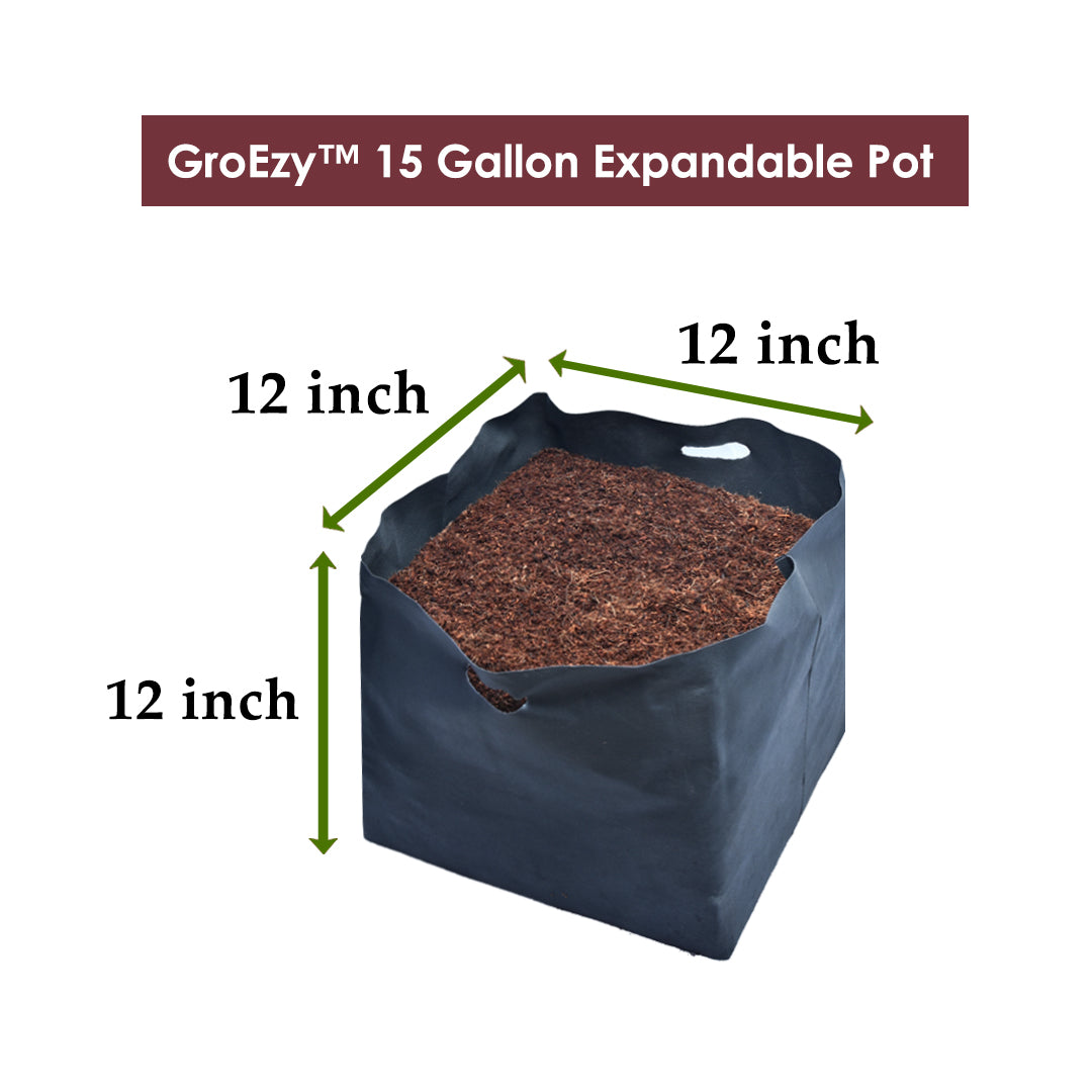 GroEzy™ 15 Gallon Expandable Pot