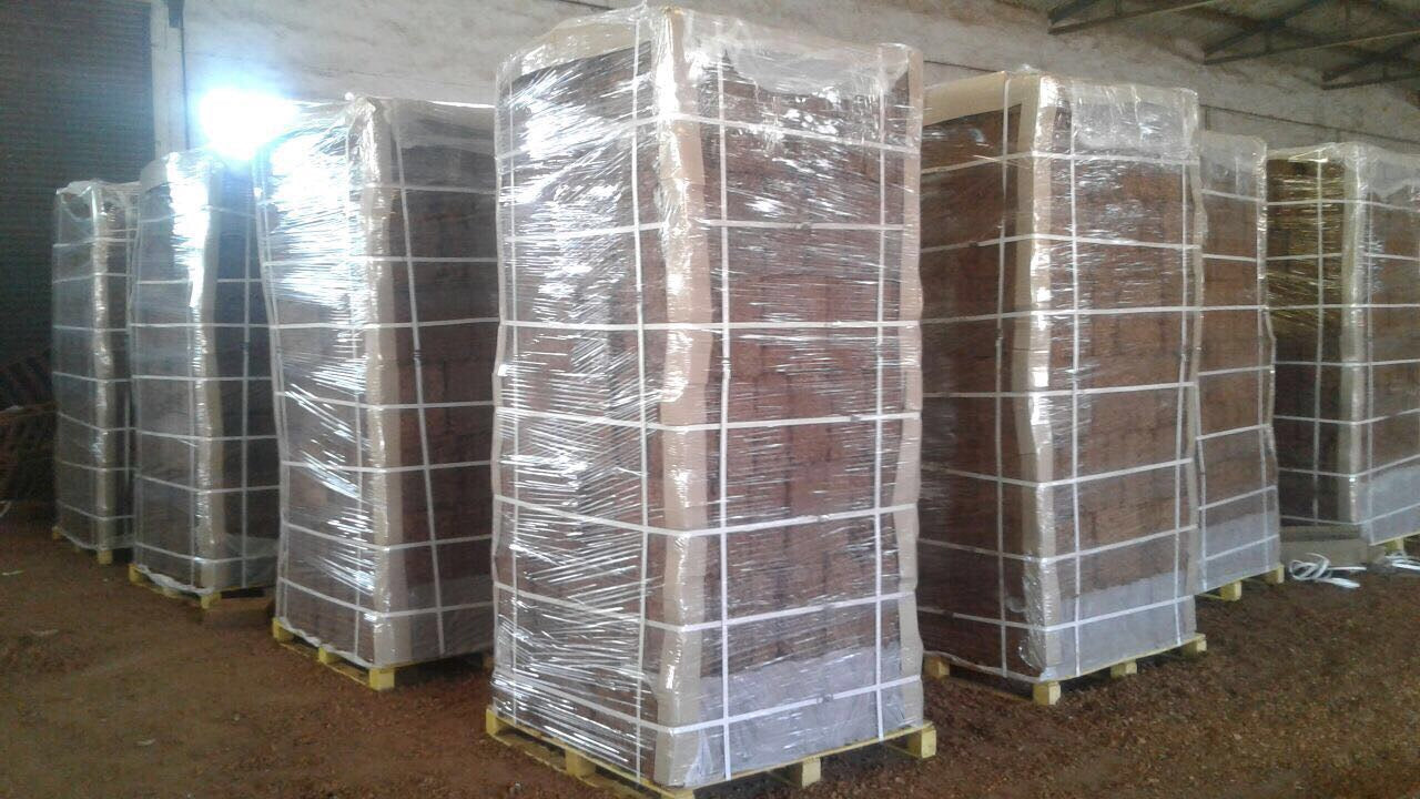 Pure Coco® Organic Coco compressed 11lbs naked block (Bulk Ordering)