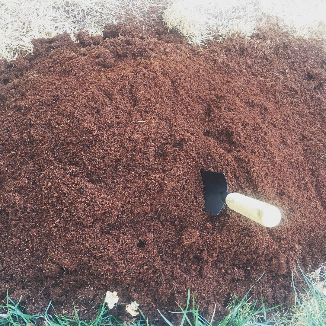 Pure Coco® Organic Coco compressed 11lbs naked block (Bulk Ordering)