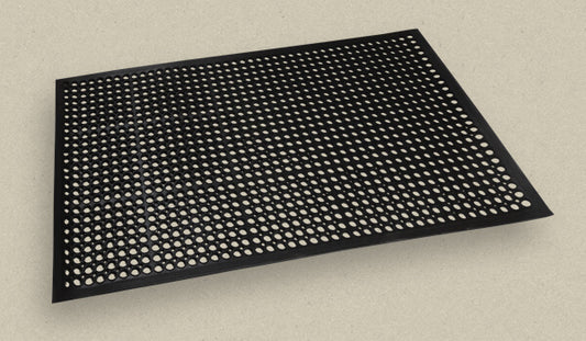 Rubber Floor Mat - Antifatigue with Circles