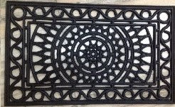 Rubber Door Mat - Sunrise Iron Mat