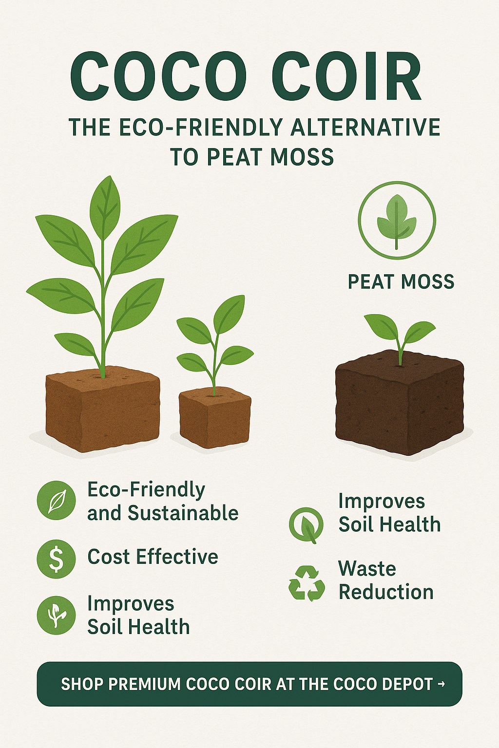 Grow Green & Smart: Why the Coco Depot’s Coco Coir Grow Bags and Pellets Are Changing Gardening