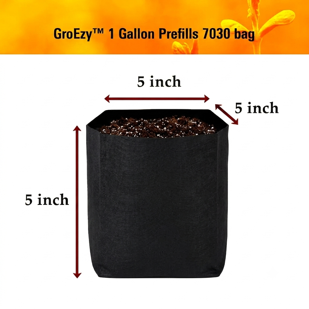 Prefills fabric pots 