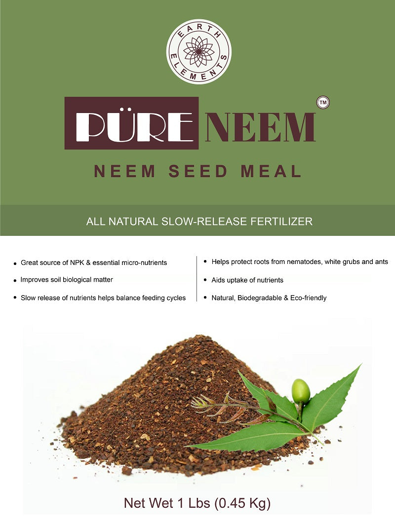Pure Neem Seed Meal from Earth Elements