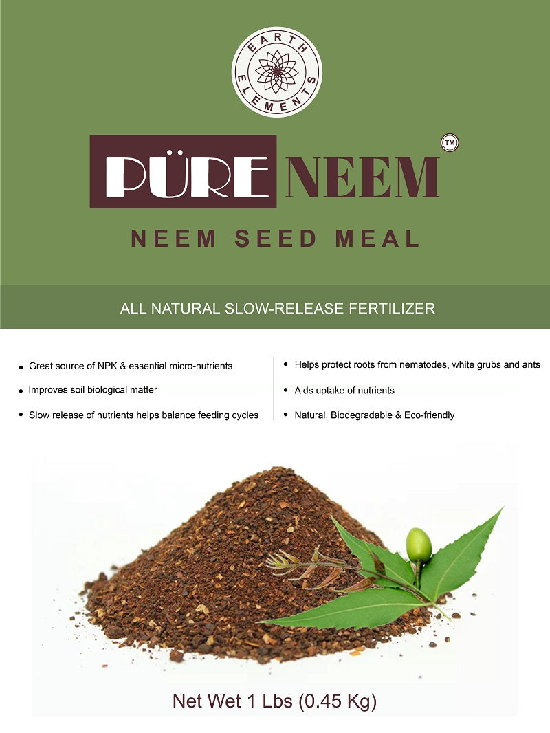 neem seed powder for plants Pure Neem Seed Meal from Earth Elements