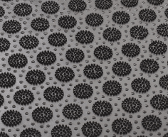Rubber Floor Mat - Circles Pattern