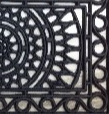 Rubber Door Mat - Sunrise Iron Mat